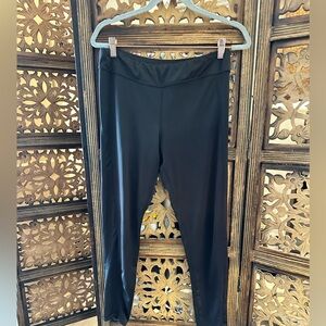 Zone Pro Black Spandex Stretch Pull On Leggings.